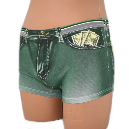 Boxer denim avec poche - en,
