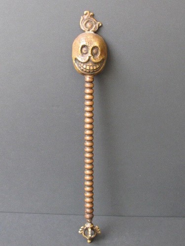 Cuillère tantrique bronze - cuillère,
