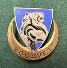 INSIGNE DU 4ème RÉGIMENT DE