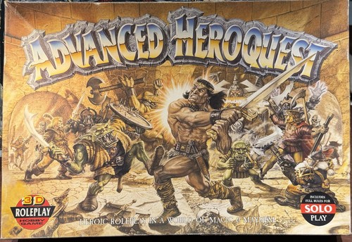 Vtg 1989 advanced heroquest - vtg,