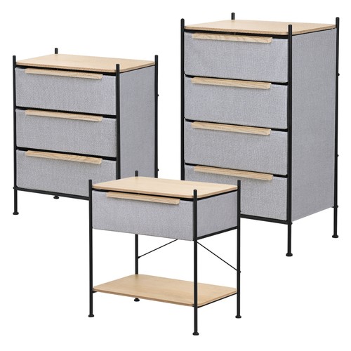 Commode tissu avec - , tiroirs