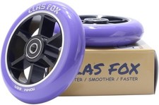 110mm One Pair Pro Stunt Scooter Wheels with ABEC-9 Bearings CNC Metal Core 2pcs