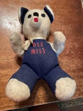 Vintage College Mates OLE MISS Teddy Bear