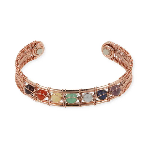 Bracelet magnétique cuivre - bracelet,