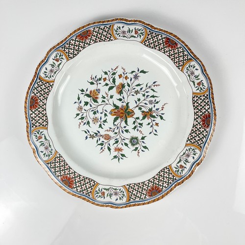 Gien plat gâteaux faïence - plat,