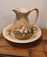 Ensemble pichet + bassine