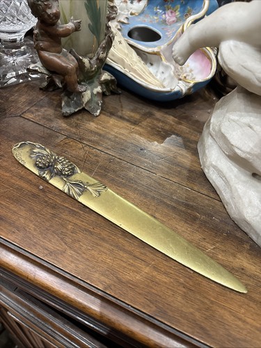 Ancien grand coupe papiers - ancien,