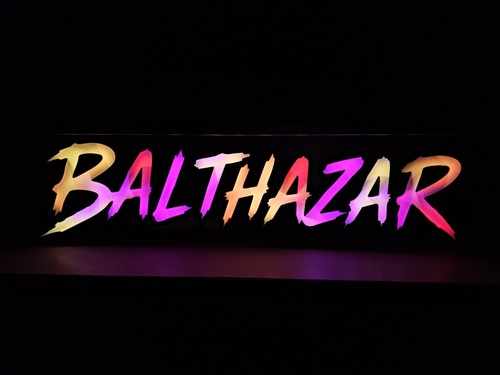 Enseigne balthazar lumineux - enseigne,