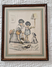 Ancienne Gravure encadrée