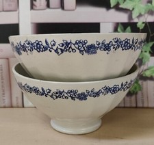 2 Bols Anciens à Facettes