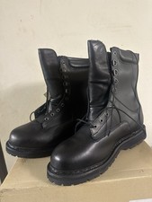 Rangers militaires originales brodequins Armée Grand Froid cuir Noir  T47 neuve