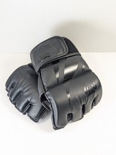 Venum Challenger MMA Gloves L/XL Black Open Finger Training Grappling Sparring 