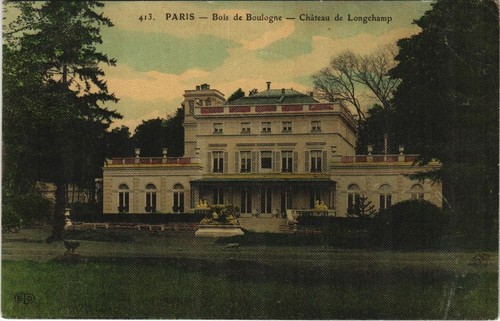 Cpa paris 16e bois boulogne - paris,