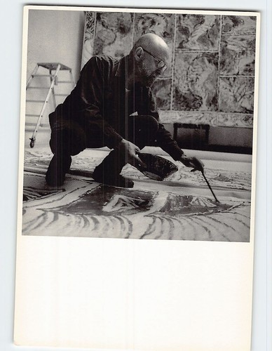 Postcard pierre alechinsky - postcard,