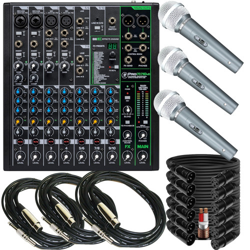 Mackie profx10v3 mixer usb - mackie, &