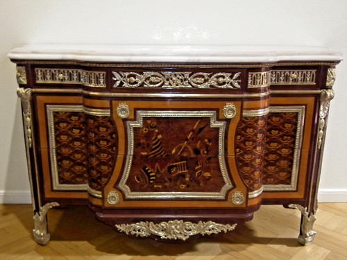 Buffet style louis avec - un,