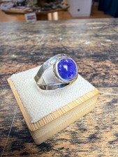 Bague Tanzanite ronde