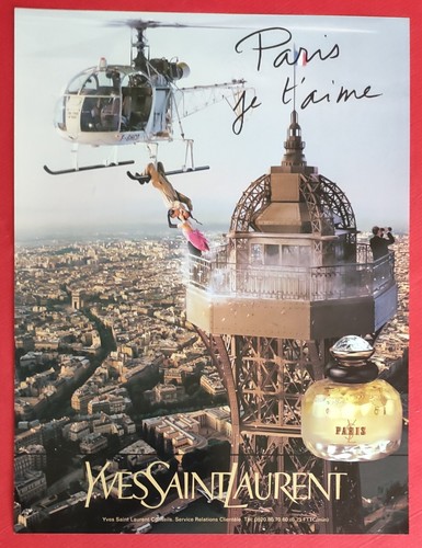 Publicité parfum paris yves - parfum,
