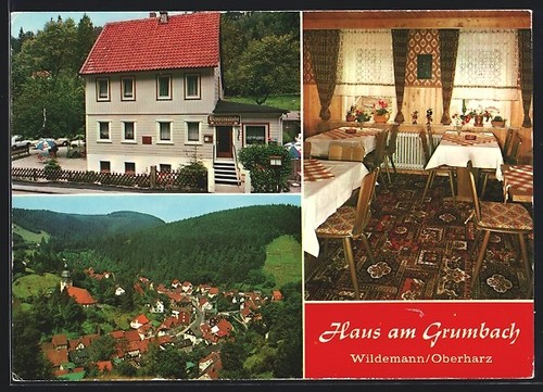 Carte postale wildemann harz - carte, wildemann/harz