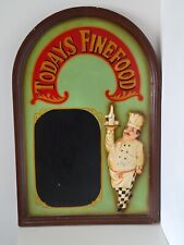 Country Corner Menu of the Day Slate Painting 