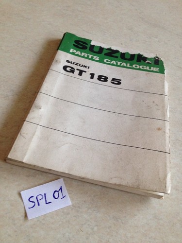 Suzuki parts list - , gt185