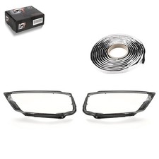 2x Phare de Verre Gauche Droite Kit pour Audi A3 Cabriolet Sportback 2008-2012