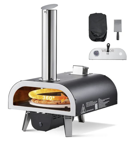 Four pizza extérieur vevor - four, à