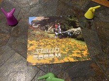 🪴🏡🪴 PUBLICITÉ STAUB 5000M MOTOCULTEUR JARDIN VINTAGE ESSO LABOUR