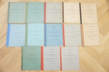 Clinkers Register of Closed Passenger Railway Stations & Goods Depots Books x13