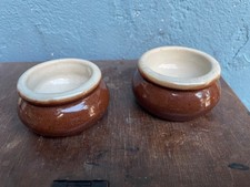 Lot 2 anciens petits pots