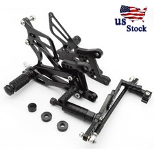 USA Motorcycle Adjustable Rear Set Rearsets Footrest For YAMAHA YZF R1 2007-2008