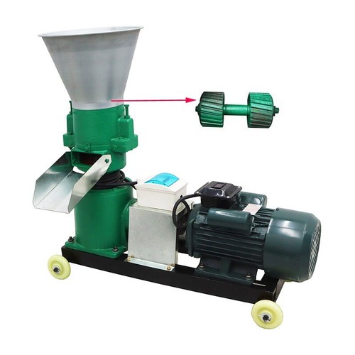 Powered pellet fodder press - pellet,