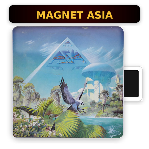 Magnet frigo asia alpha 50x50 - magnet,