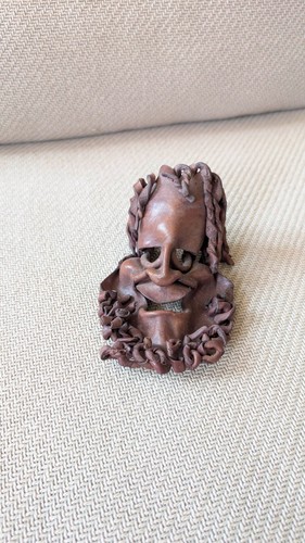 Masque miniature ancien - miniature, en