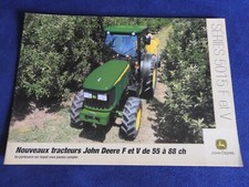 catalogue john deer tracteurs serie 5015  F & V  /  2004
