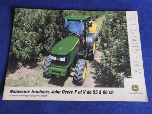 Catalogue john deer tracteurs - catalogue,
