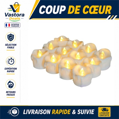 Bougies chauffe plat led - chauffe-plat,