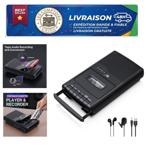 Lecteur cassette portable avec