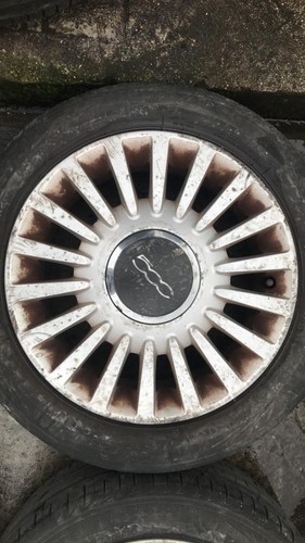 Jeu jantes fiat 500 2 - jantes,