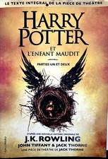 Livre Harry potter et l'enfant