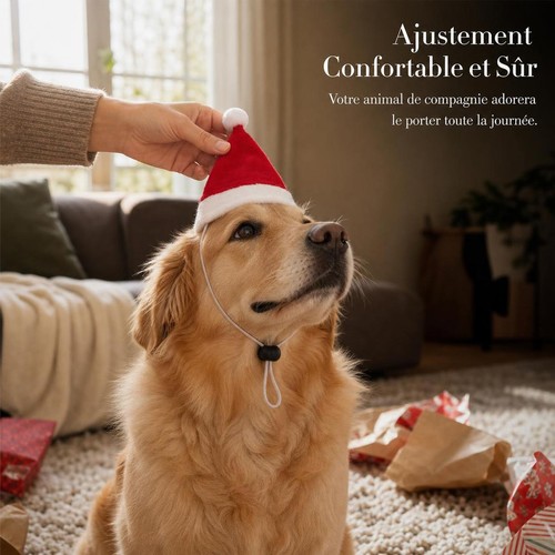 Bonnet noël pour chat - bonnet,