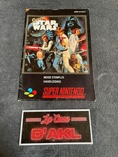 ₪PAS DE JEU₪ Notice Super Star Wars FAH Super Nintendo SNES