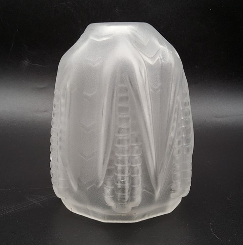 Tulipe verre moulé dépoli - tulipe,