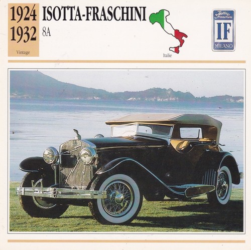 Isotta fraschini italie - 8a,