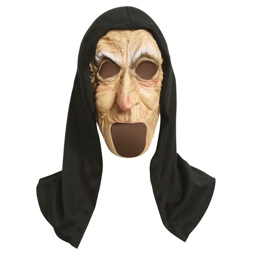 Masque latex avec capuche - latex,