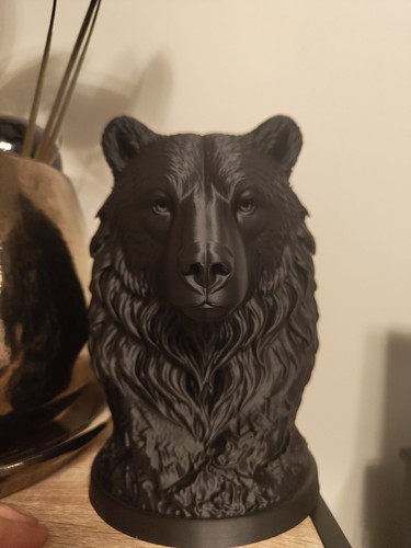 Statuette décorative tête