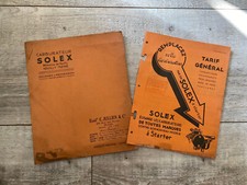 Old Solex Carburetor Advertising Brochure + Pouch
