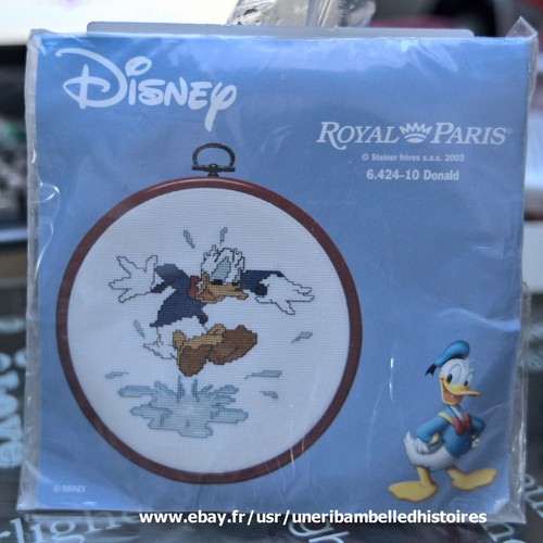 Kit broderie steiner royal - broderie,