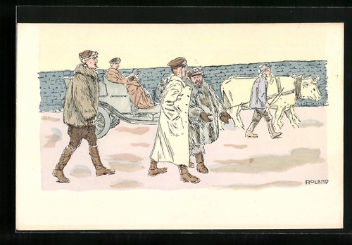 Carte postale artiste - carte, d'artiste
