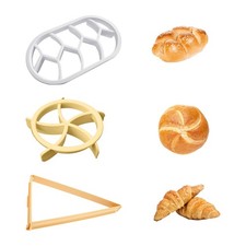 Machine à pain 3 pièces - Moule à pain - Moule à croissant - Outils de cuisso...